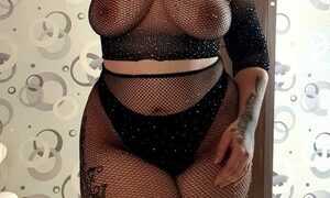 GoddessInk naked before webcam in live video chat
