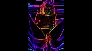 Instagram snapchat foot model gives trippy footjob to huge dick
