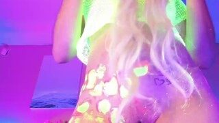 NEON SHOW ARABELLA, ? nude on webcam in her Live Sex Chat