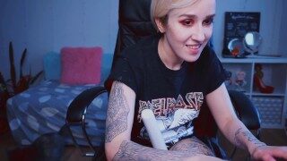 Nika streams on chaturbate with lovense lush, domi and hitachi, cumshow