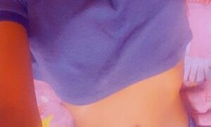 PARADISEQEEN naked before webcam in live video chat