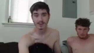 Sweet kissing, caressing and showing our friend’s ass (07/20/2015) LIVE(WA)