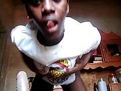 ebonygem29 naked stripping on cam for live sex video chat