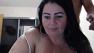 Lady40binho naked stripping on cam for live sex video chat