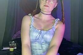 LilRedFlower naked stripping on cam for live sex video chat