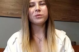 Francesca-Lynn naked stripping on cam for live sex video chat
