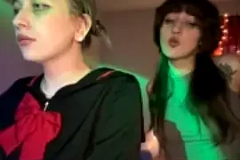 Dooubletroublee nude stripping on webcam for live sex video chat