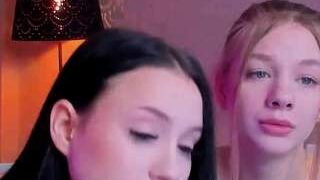 Monika and Rebecca nude on sex webcam in her Live Sex Chat